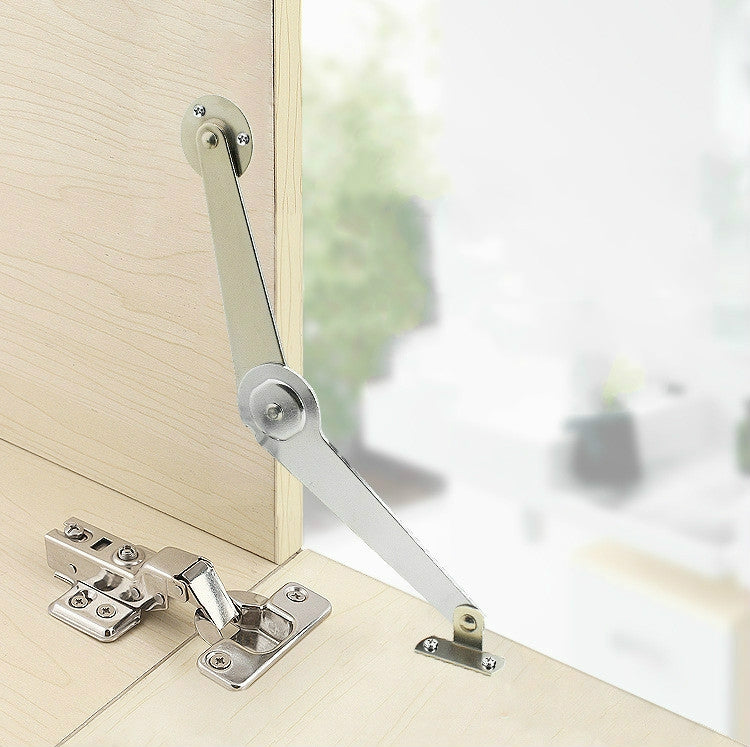 ELECTROPRIME Two-folded Strut Folding Lever Door Support Furniture Connector, Specification:5 Inchs Lever