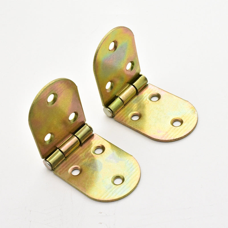ELECTROPRIME 2 PCS Round Old-fashioned Hinge Flap Hinge Lumbar Hinge