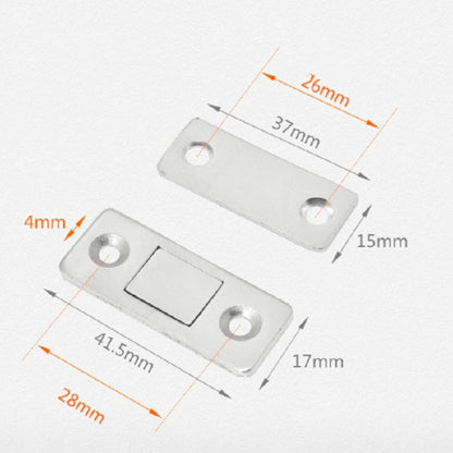 ELECTROPRIME Ultra-thin Stealth Cabinet Kitchen Door Strong Magnetic Magnet Sliding Door