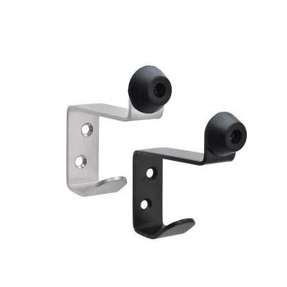ELECTROPRIME Stainless Steel Rubber Hook, Specification: Door Top Rack with Hook (Brushed)