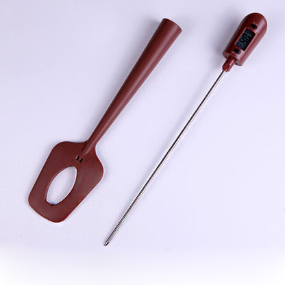 ELECTROPRIME Silicone Scraper Electronic Thermometer Chocolate Cooking Temperature Special Tools