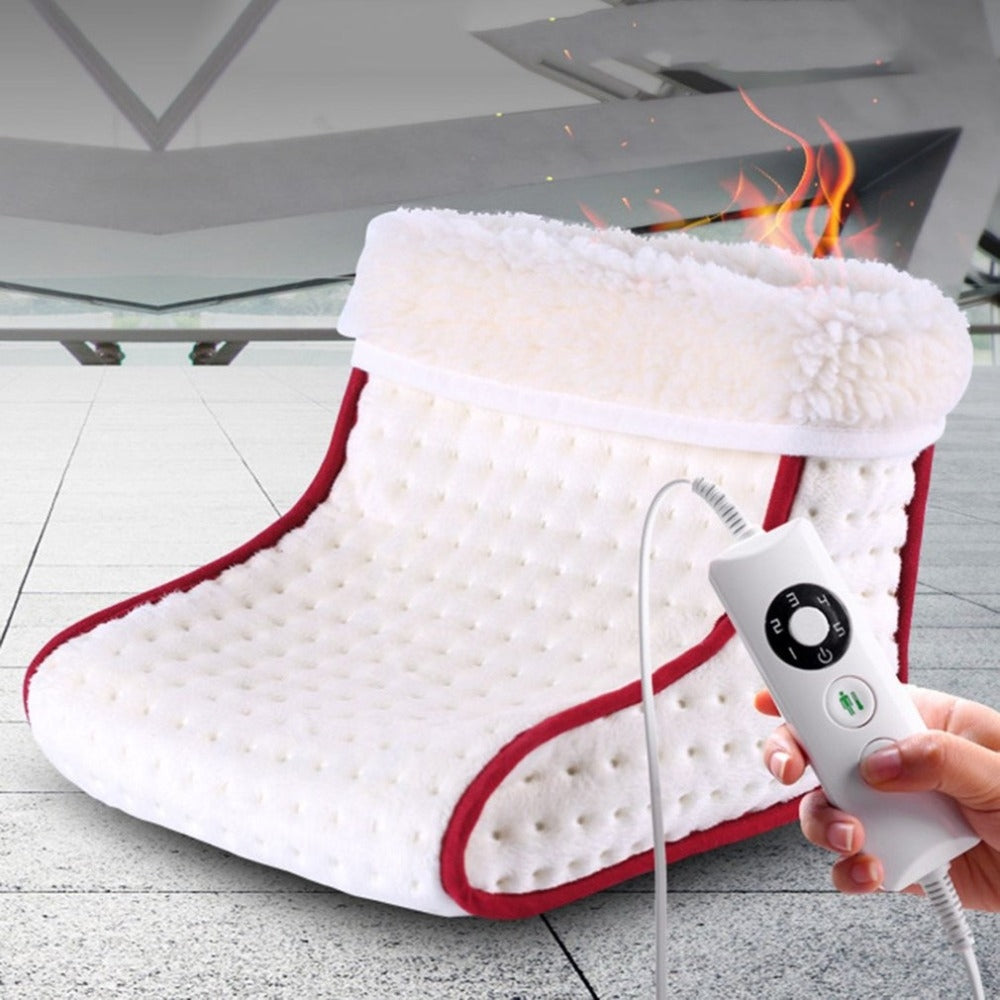 ELECTROPRIME Electric Massageer Washable Heat Warmer Cushion Thermal Foot Warmer 5 Modes Heat Settings