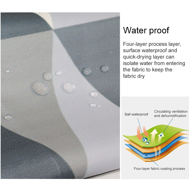 ELECTROPRIME Curtains for Bathroom Waterproof Polyester Fabric Moldproof Bath Curtain, Size:300x200cm