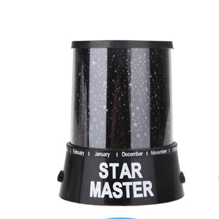 ELECTROPRIME 2 PCS Star Master USB Projection Lamp Romantic Starry Sky LED Night Light(Black)