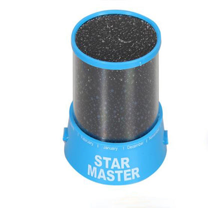 ELECTROPRIME 2 PCS Star Master USB Projection Lamp Romantic Starry Sky LED Night Light(Blue)