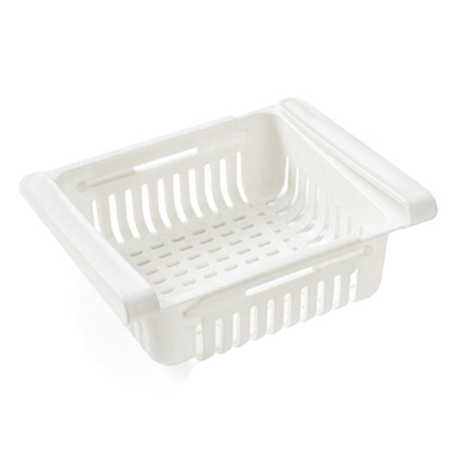 ELECTROPRIME Refrigerator Storage Box Refrigerators Drawer Shelf(White)
