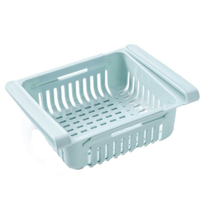 ELECTROPRIME Refrigerator Storage Box Refrigerators Drawer Shelf(Blue)