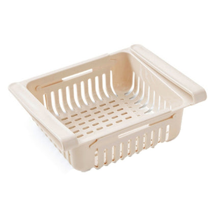 ELECTROPRIME Refrigerator Storage Box Refrigerators Drawer Shelf(Apricot)