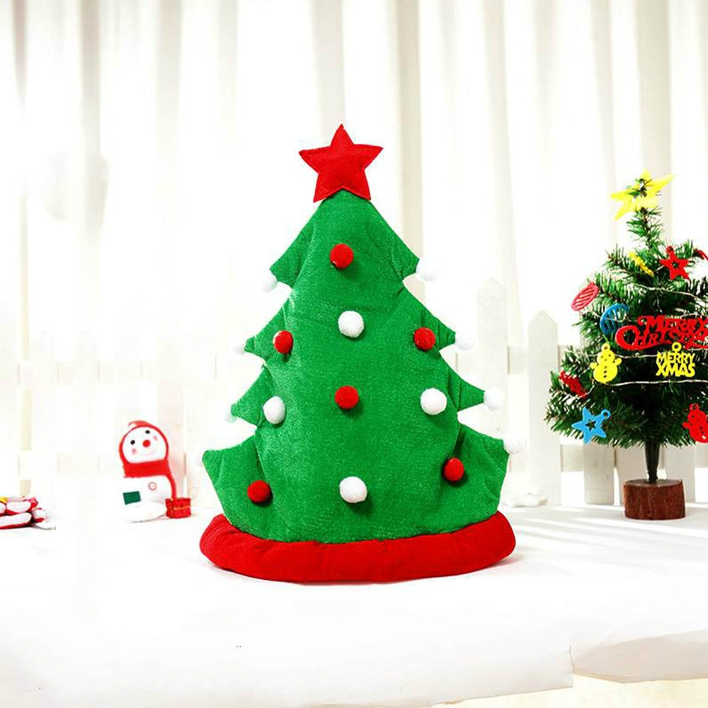 ELECTROPRIME Christmas Tree Hat Funny Adult Hat Christmas DecorationParty Supplies