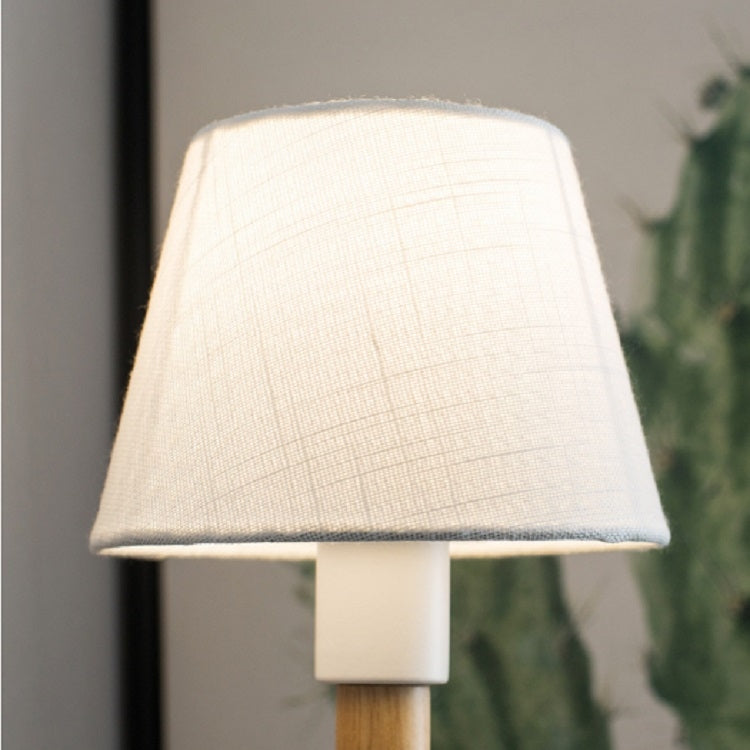 ELECTROPRIME E27 LED Bedside Aisle Creative Personality Wooden Wall Lamp, Power source: With LED White Light 5W(White)