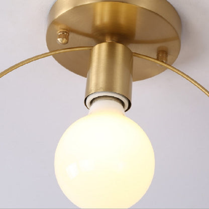 ELECTROPRIME Simple Modern Aisle Copper Lamp with 5W Three-color Light( Ceiling Type)