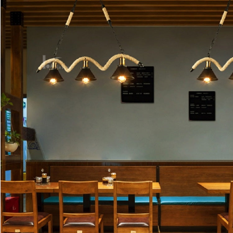 ELECTROPRIME 3 Heads  Vintage Industrial Style Restaurant Bar Chandelier, Power source:  Warm Light LED5W
