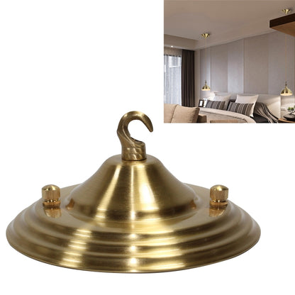 ELECTROPRIME 12cm  Chandelier Wall Lamp Full Copper Ceiling Plate Base Lighting Accessories