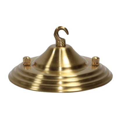 ELECTROPRIME 12cm  Chandelier Wall Lamp Full Copper Ceiling Plate Base Lighting Accessories
