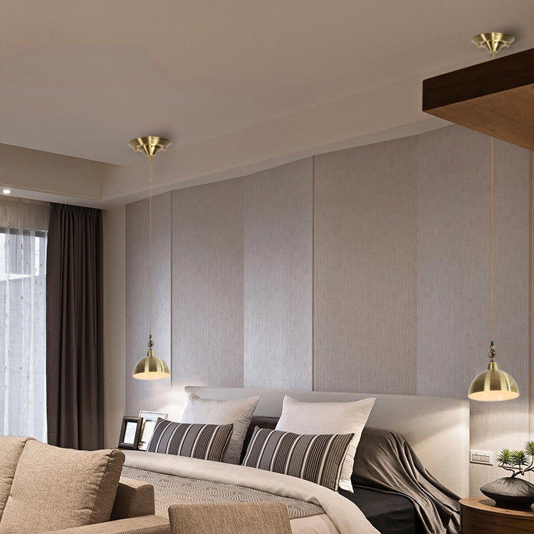 ELECTROPRIME 12cm  Chandelier Wall Lamp Full Copper Ceiling Plate Base Lighting Accessories