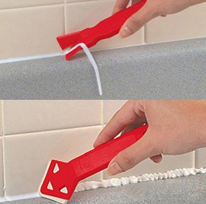 ELECTROPRIME 2 PCS  Mini Handmade Tools Scraper Floor Cleaner Surface Glue Residual Shovel Tool