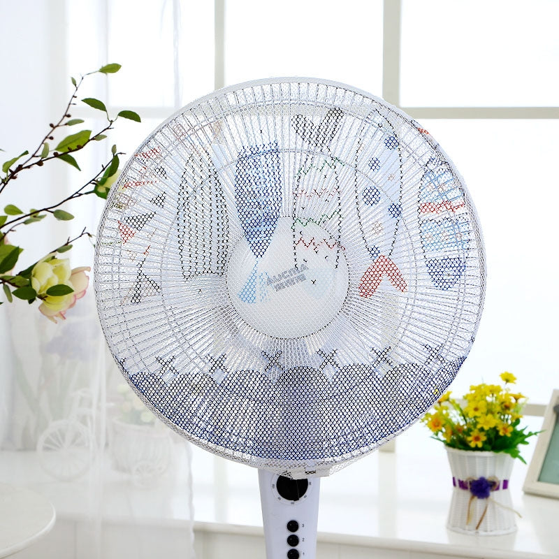 ELECTROPRIME Anti-pinch Electric Fan Safety Cover Protection Net Dustproof Cover(Fish Bone)