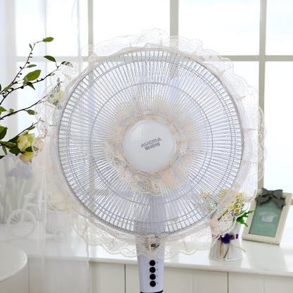 ELECTROPRIME Anti-pinch Electric Fan Safety Cover Protection Net Dustproof Cover(Light Pink)