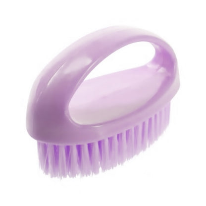 ELECTROPRIME 2 PCS  Multi Functional Soft Hair Laundry Washing Shoes Bathroom Cleaning Brush(Purple)