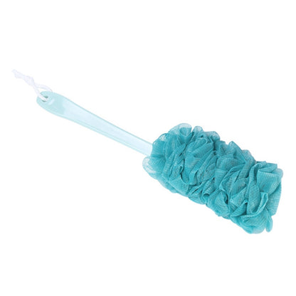 ELECTROPRIME Thick Non-slip Long Handle Bath Brush Bath Rub(Blue)