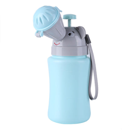 ELECTROPRIME Portable Kids Urinal Car Toilet Reusable Pee Bottle(Blue For Boy)