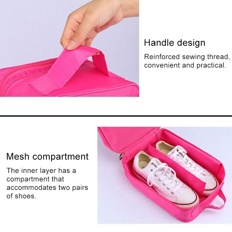 ELECTROPRIME Portable Travel Bags For Men Women Waterproof Multifunction Durable Storage Pouch(Rose Red)