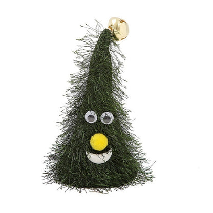 ELECTROPRIME 6 inch Electric Cap Christmas Swing Tree Hat Christmas Ornaments Props(Swing Tree with Bell)