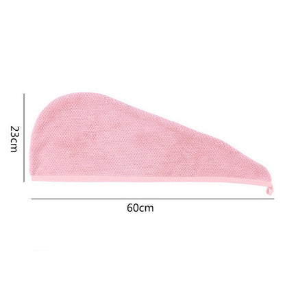 ELECTROPRIME Womens Magic Quick Dry Bath Hair Drying Towel Cap Bathing Tool(Lotus Color)