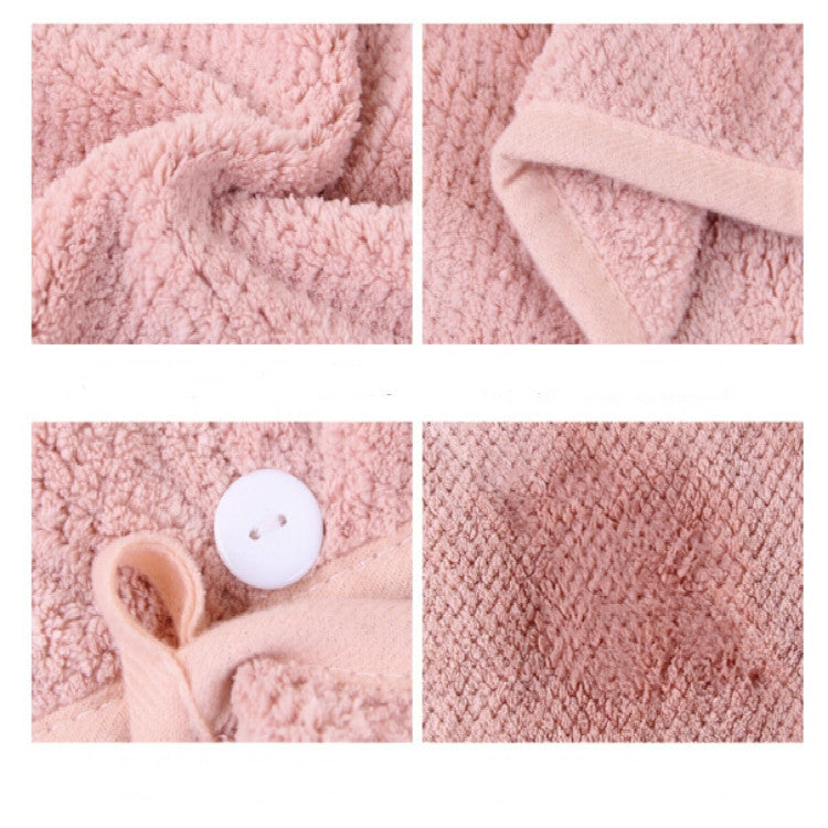 ELECTROPRIME Womens Magic Quick Dry Bath Hair Drying Towel Cap Bathing Tool(Lotus Color)