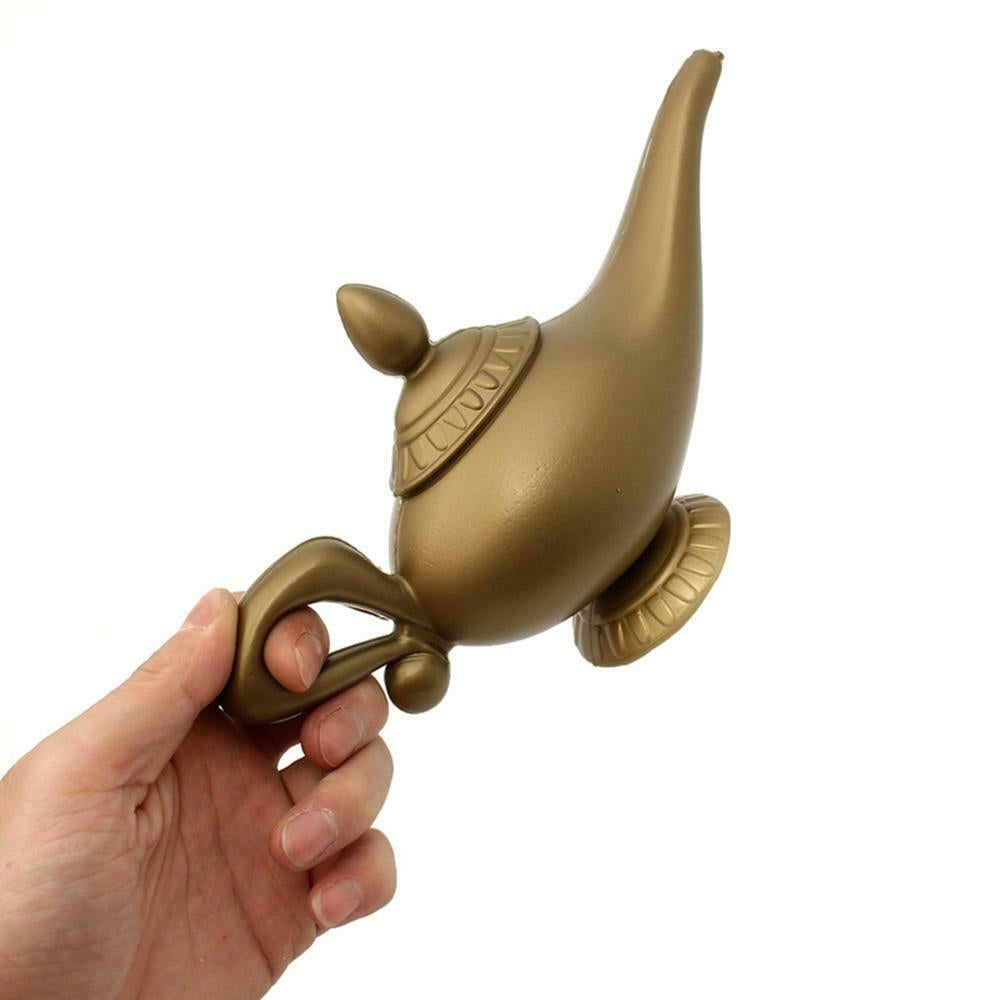 ELECTROPRIME Arabian Magic Lamp Plastic Halloween Costume Props Role-playing Props