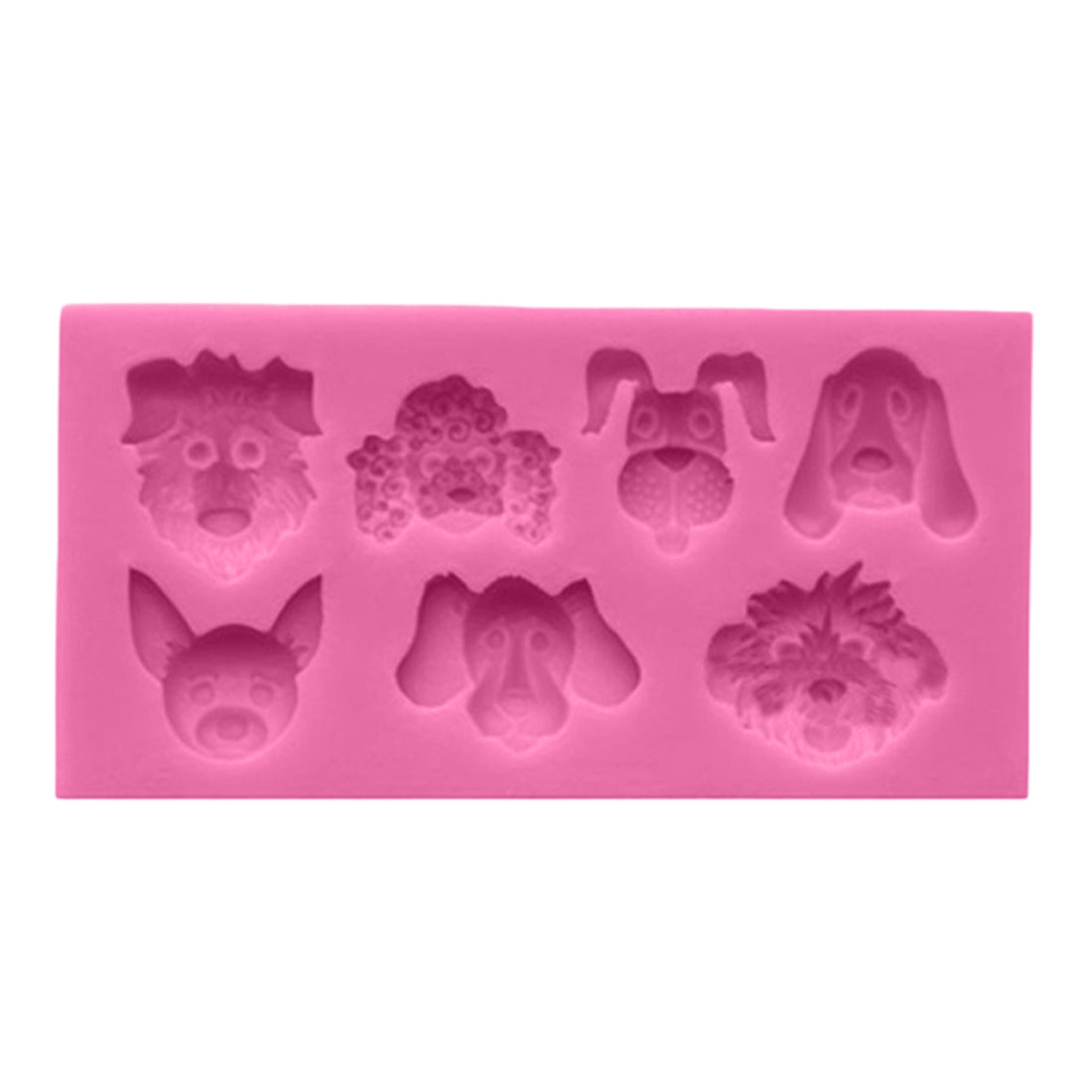 ELECTROPRIME Dogs Shape Cartoon Silicone Fondant Cake Decorating Mold