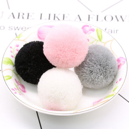 ELECTROPRIME 10 PCS Candy Color Toy Ball Decoration Fur Ball(Grey)