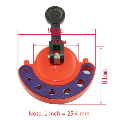 ELECTROPRIME Tile Glass Hole Cutter Tool Drill Fixed Suction Cup