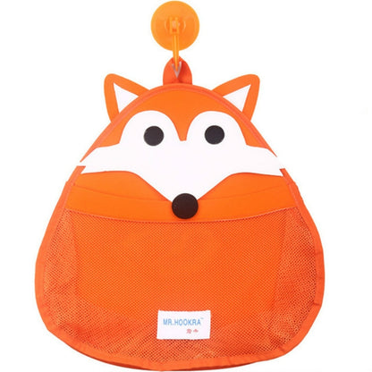 ELECTROPRIME Baby Bath Storage Bag Cartoon Storage  Bag Waterproof Bathroom Mesh Bag(Orange)