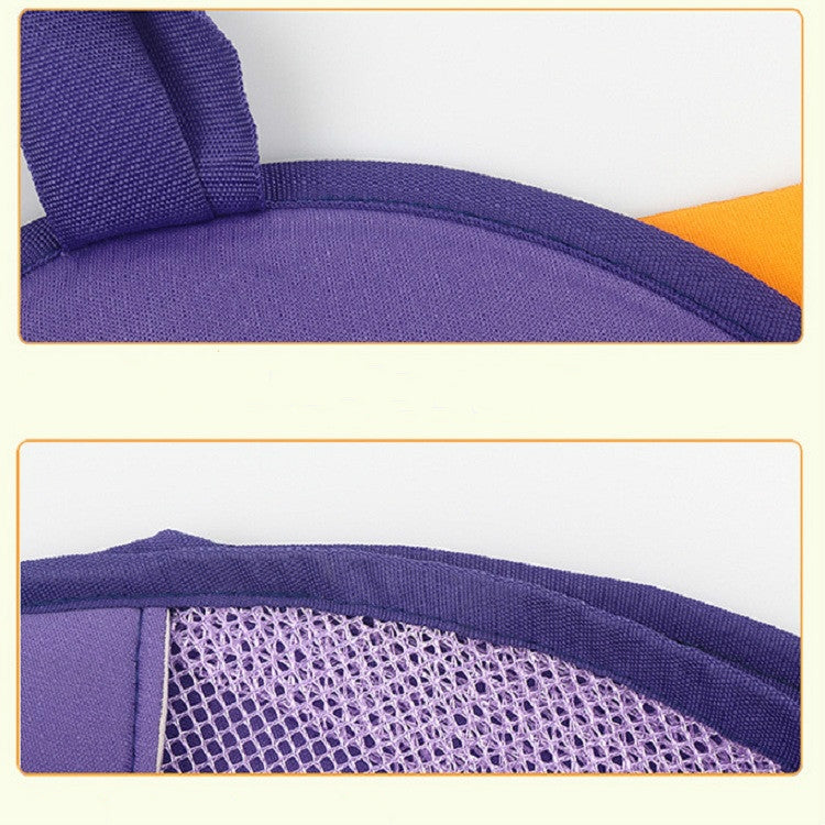 ELECTROPRIME Baby Bath Storage Bag Cartoon Storage  Bag Waterproof Bathroom Mesh Bag(Orange)
