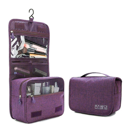 ELECTROPRIME Cubes Portable Large Capacity Simple Multi-function Organize Bag Travel Storage Bag(Purple)