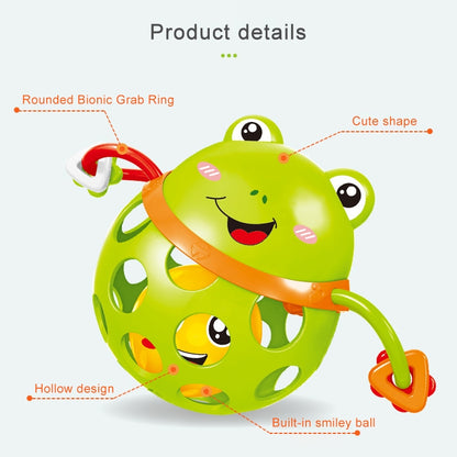 ELECTROPRIME Baby Animal Soft Plastic Can Bite Hand Toy Baby Educational Toys(Tiger)