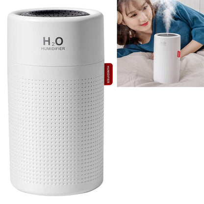 ELECTROPRIME 750ml Large Capacity Air Humidifier USB Rechargeable Wireless Ultrasonic Aroma Essential Oil Diffuser(White)