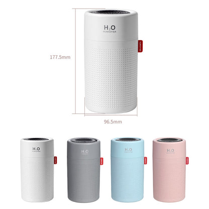 ELECTROPRIME 750ml Large Capacity Air Humidifier USB Rechargeable Wireless Ultrasonic Aroma Essential Oil Diffuser(Grey)