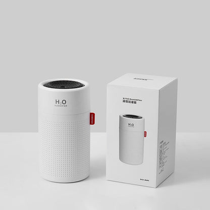ELECTROPRIME 750ml Large Capacity Air Humidifier USB Rechargeable Wireless Ultrasonic Aroma Essential Oil Diffuser(Grey)