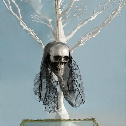 ELECTROPRIME Halloween Bubble Ghost Hanging Ornaments Halloween Decoration(Grey)
