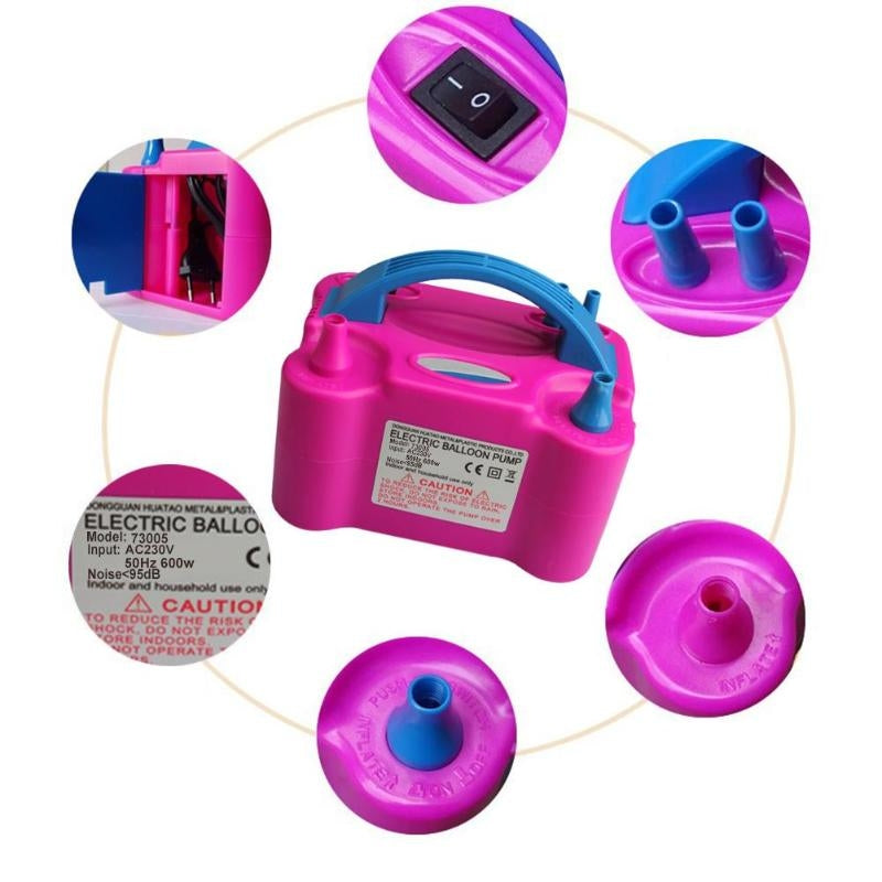 ELECTROPRIME Portable Balloon Double Hole Air Pump Electric Pump National Standard