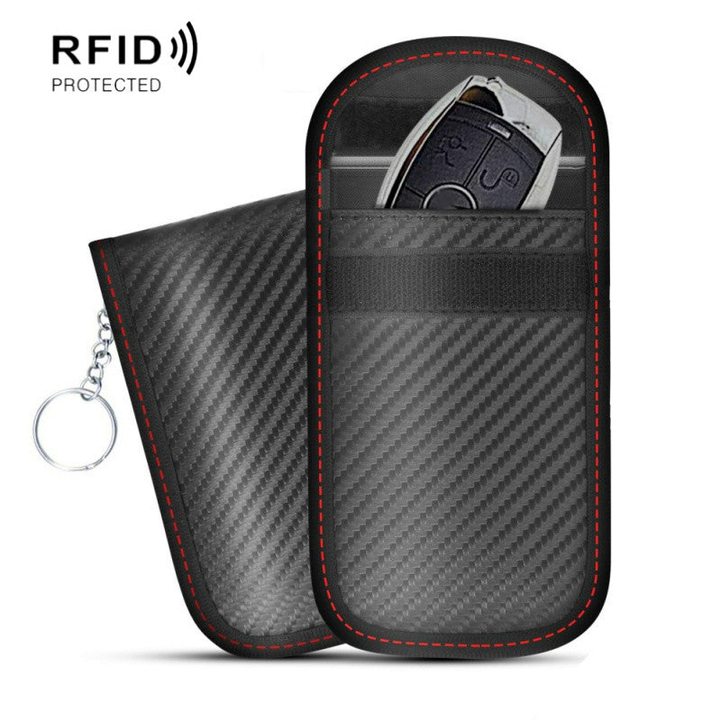 ELECTROPRIME Antimagnetic RFID Car Key Mobile Phone Bag Shielding Set Radiation Cell Phone Pocket