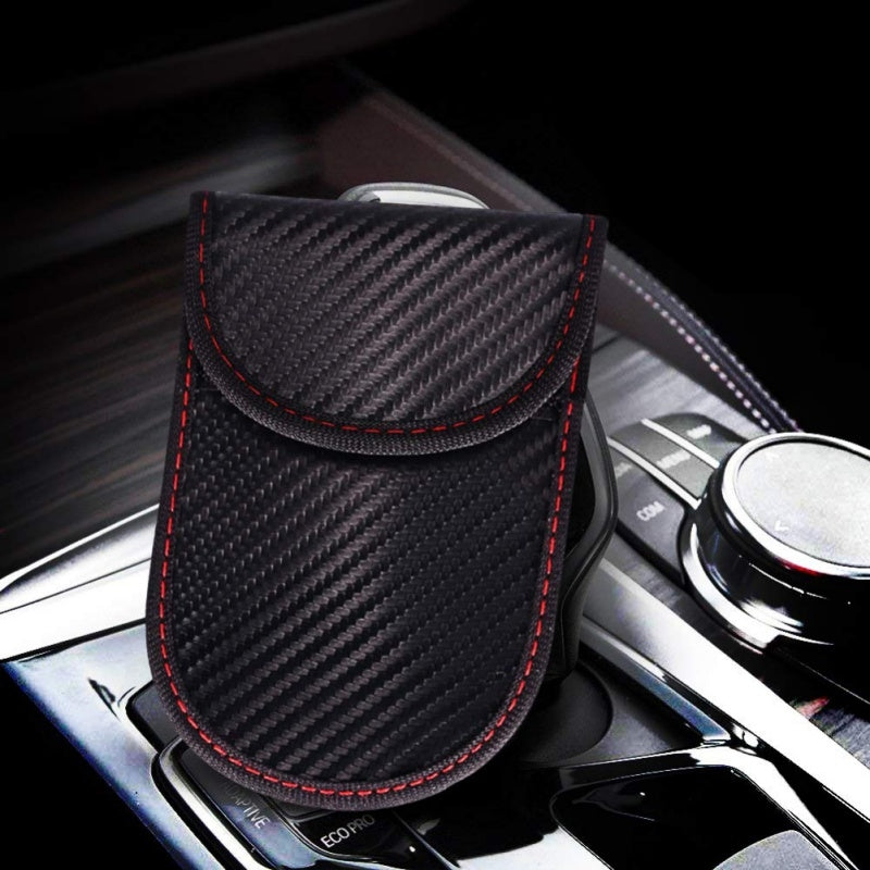 ELECTROPRIME Antimagnetic RFID Car Key Mobile Phone Bag Shielding Set Radiation Cell Phone Pocket