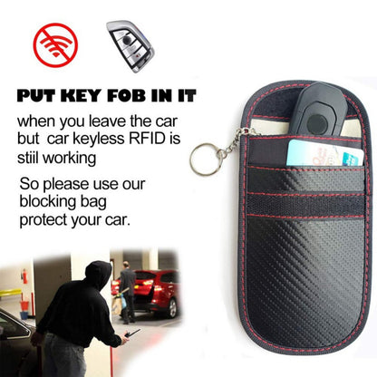ELECTROPRIME Antimagnetic RFID Car Key Mobile Phone Bag Shielding Set Radiation Cell Phone Pocket