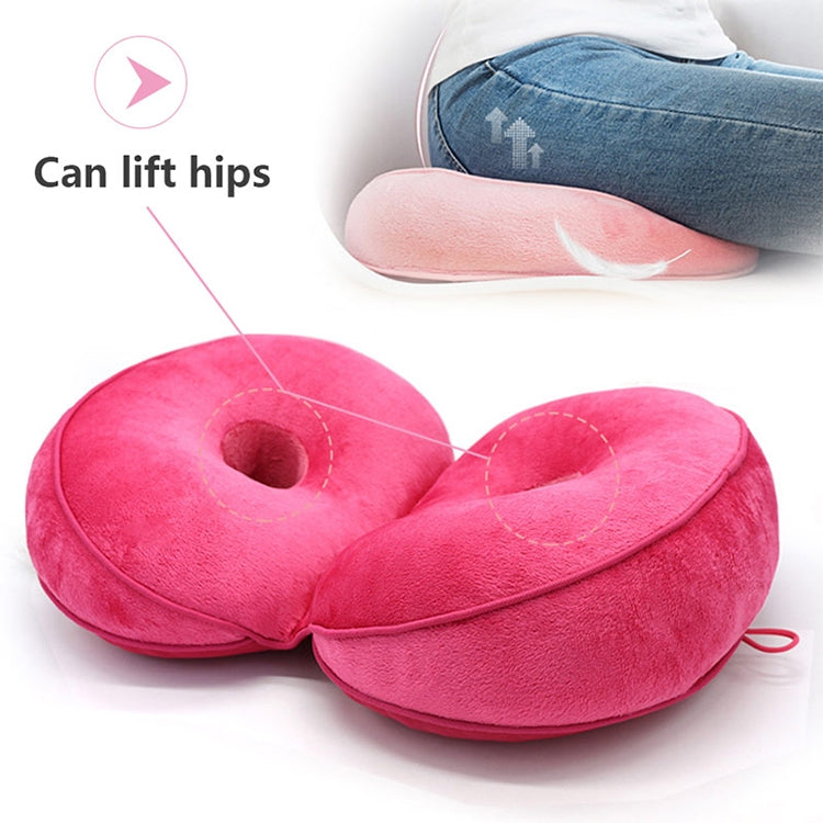 ELECTROPRIME Multifunctional Dual Comfort Memory Foam Seat Hip Lift Seat Beautiful Butt Latex Cushion(Blue)