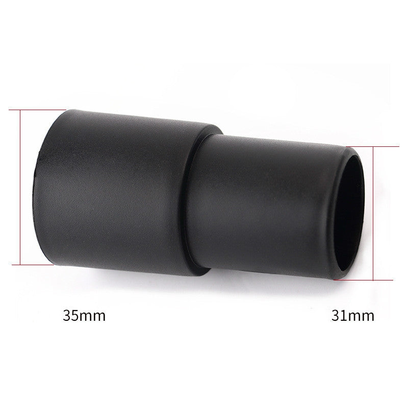 ELECTROPRIME Vacuum Cleaner Connector European Version Inner 32mm Brush Suction Head Adapter Mouth to 35mm Nozzle Head Cleaner Adapter(Black)