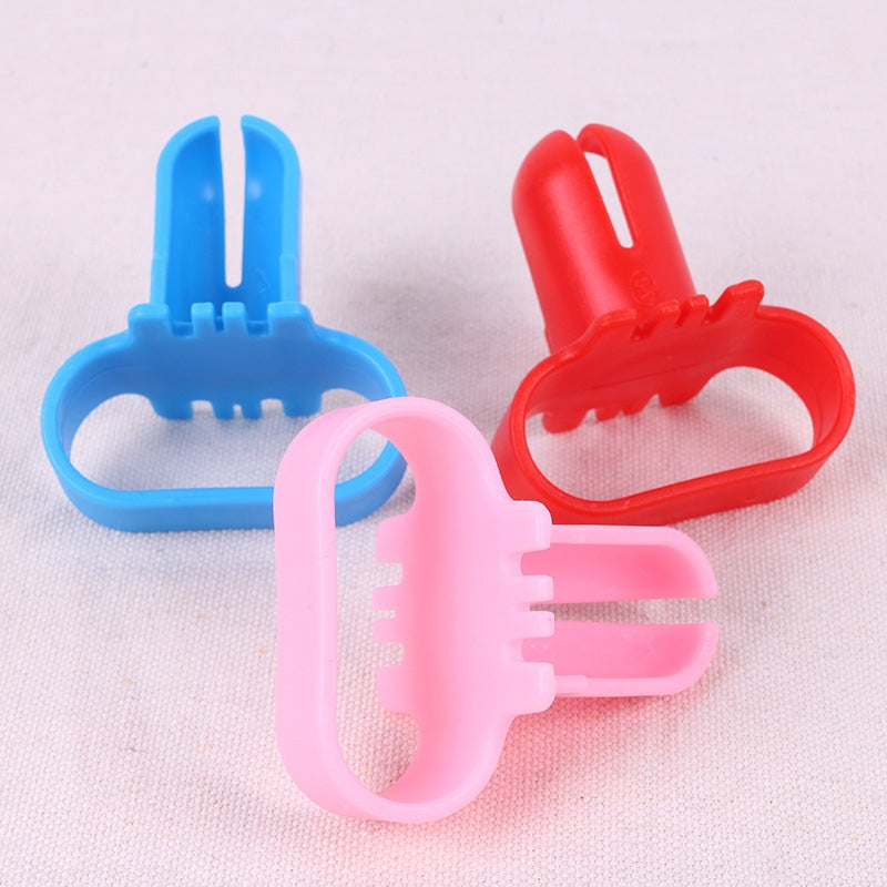 ELECTROPRIME 2 PCS Birthday Party Latex Balloon Knotter Balloon Sealing Accessories?Random Color Deliver