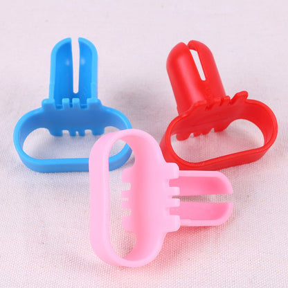 ELECTROPRIME 2 PCS Birthday Party Latex Balloon Knotter Balloon Sealing Accessories?Random Color Deliver