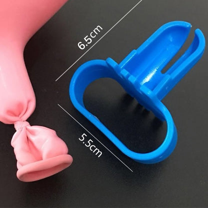 ELECTROPRIME 2 PCS Birthday Party Latex Balloon Knotter Balloon Sealing Accessories?Random Color Deliver